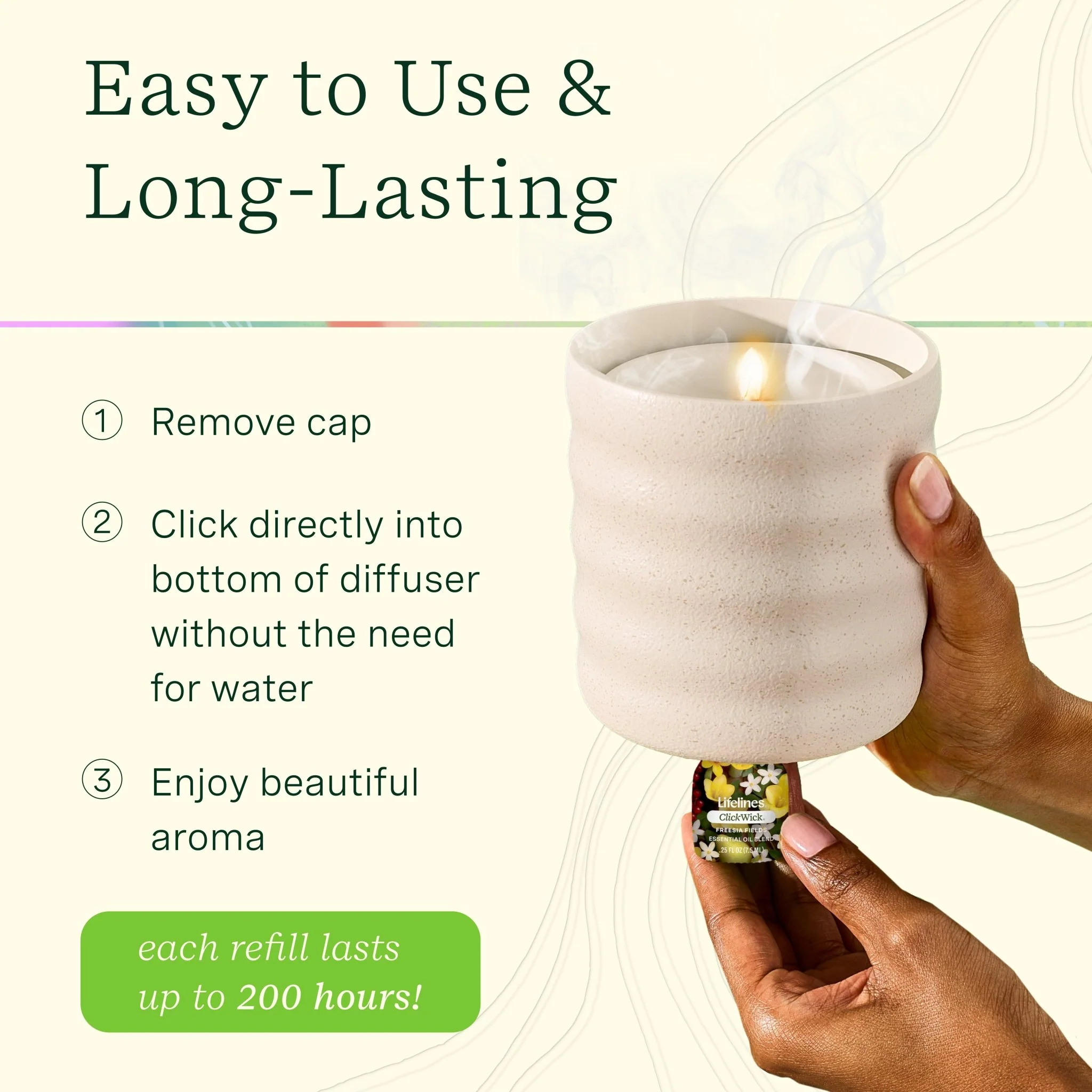 ClickWick® 7.5ml Single - Freesia Fields - Image 4