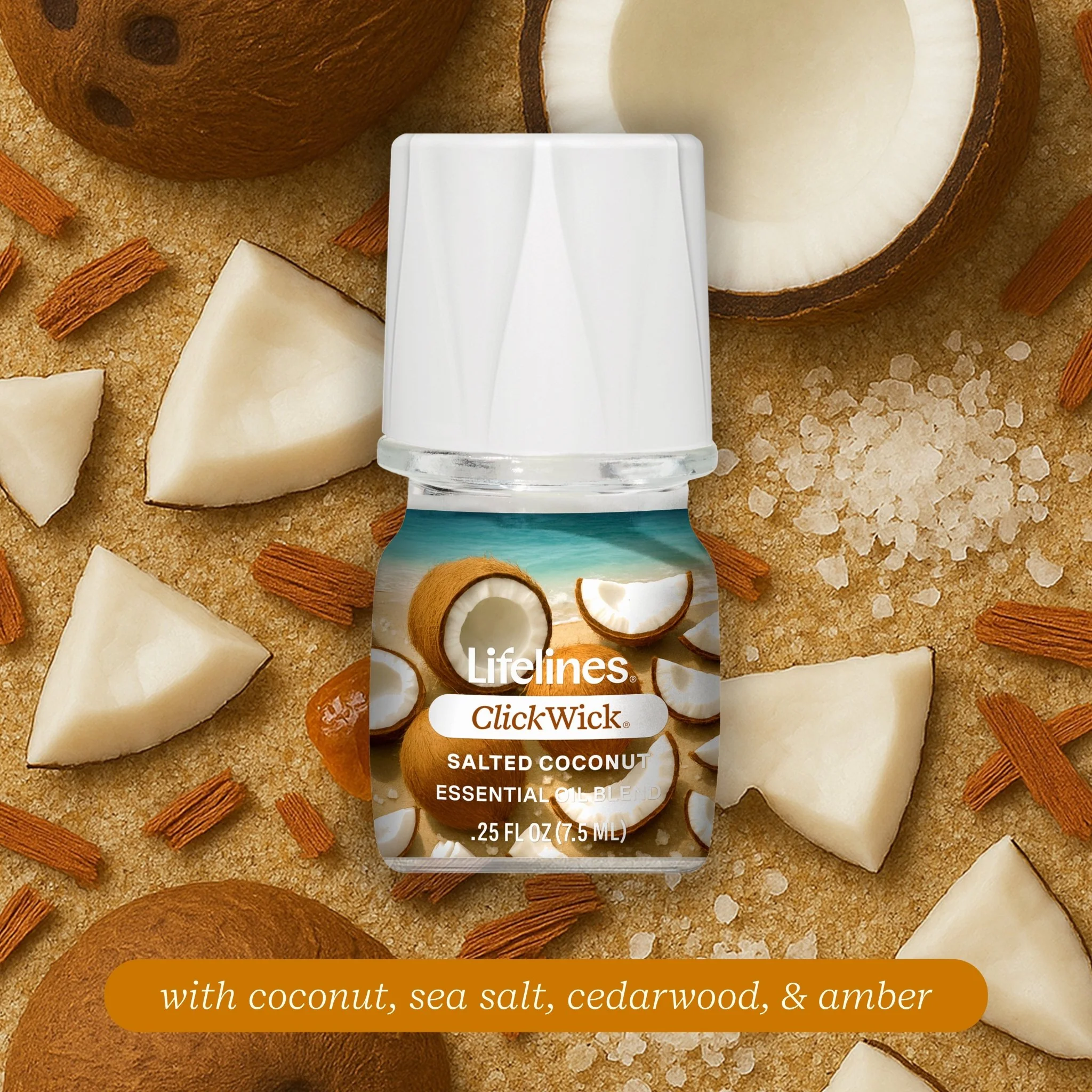 ClickWick® 7.5ml Single - Salted Coconut - Image 3