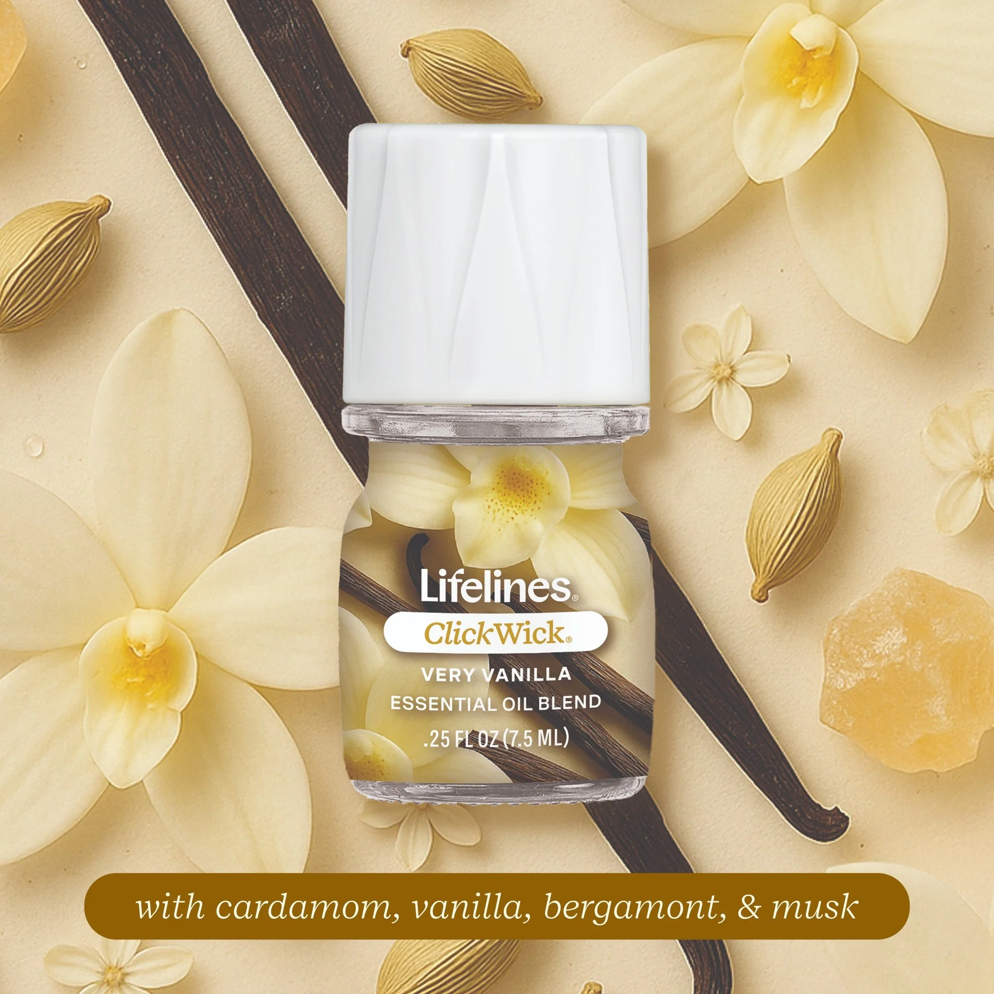 ClickWick® 7.5ml Single - Vanilla Cashmere - Image 3