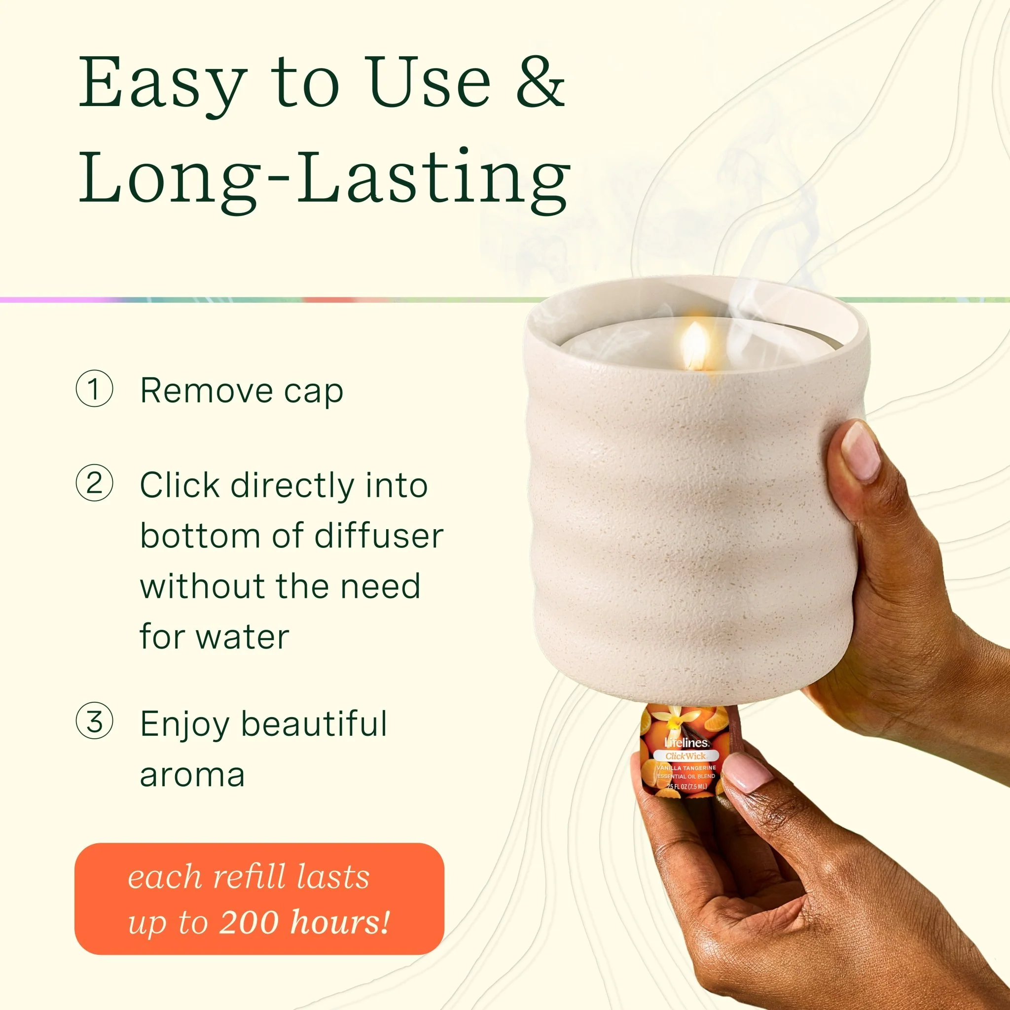ClickWick® 7.5ml Single - Vanilla Tangerine - Image 4
