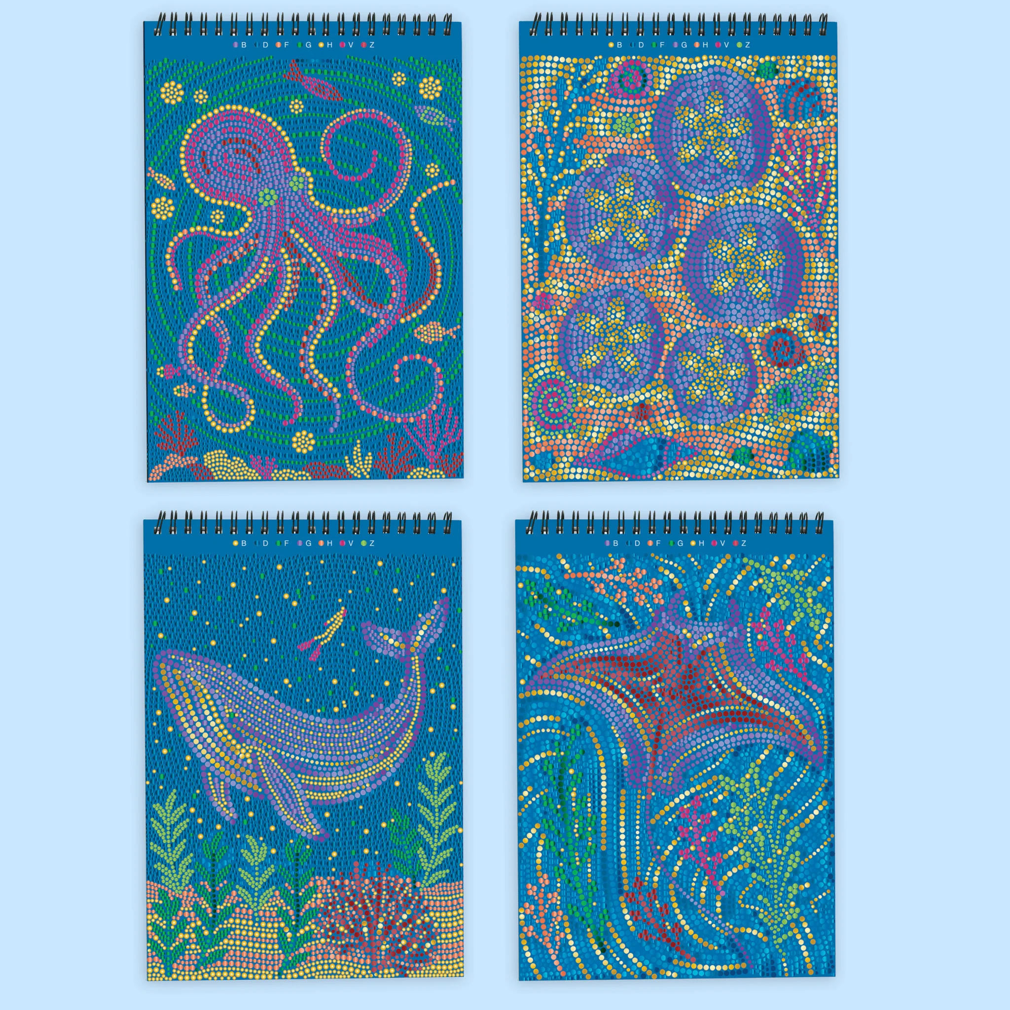FlowArt® - Dot-By-Letter, Into the Deep - Metallic Ink - Image 3