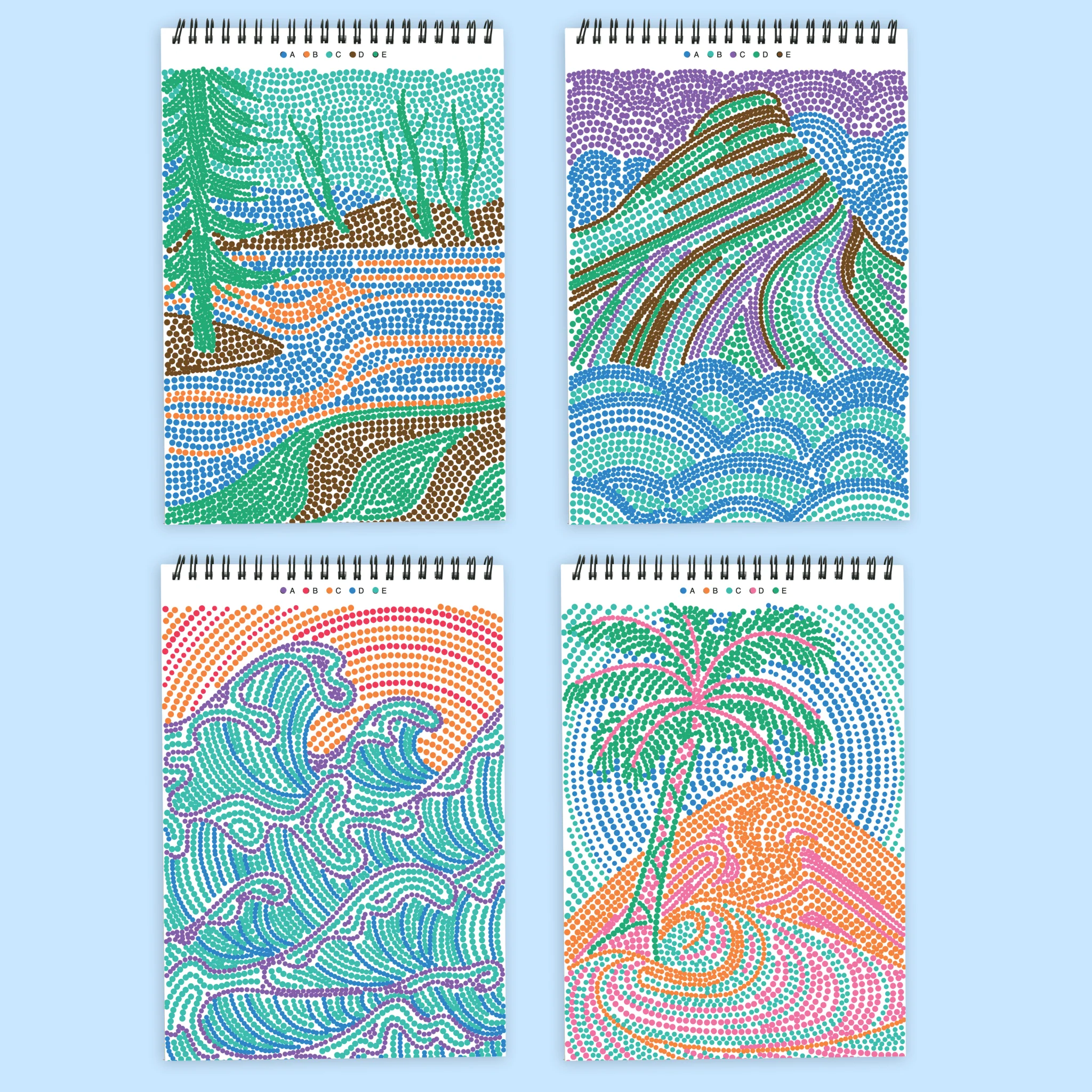 FlowArt® - Dot-By-Letter, Landscapes - Image 3