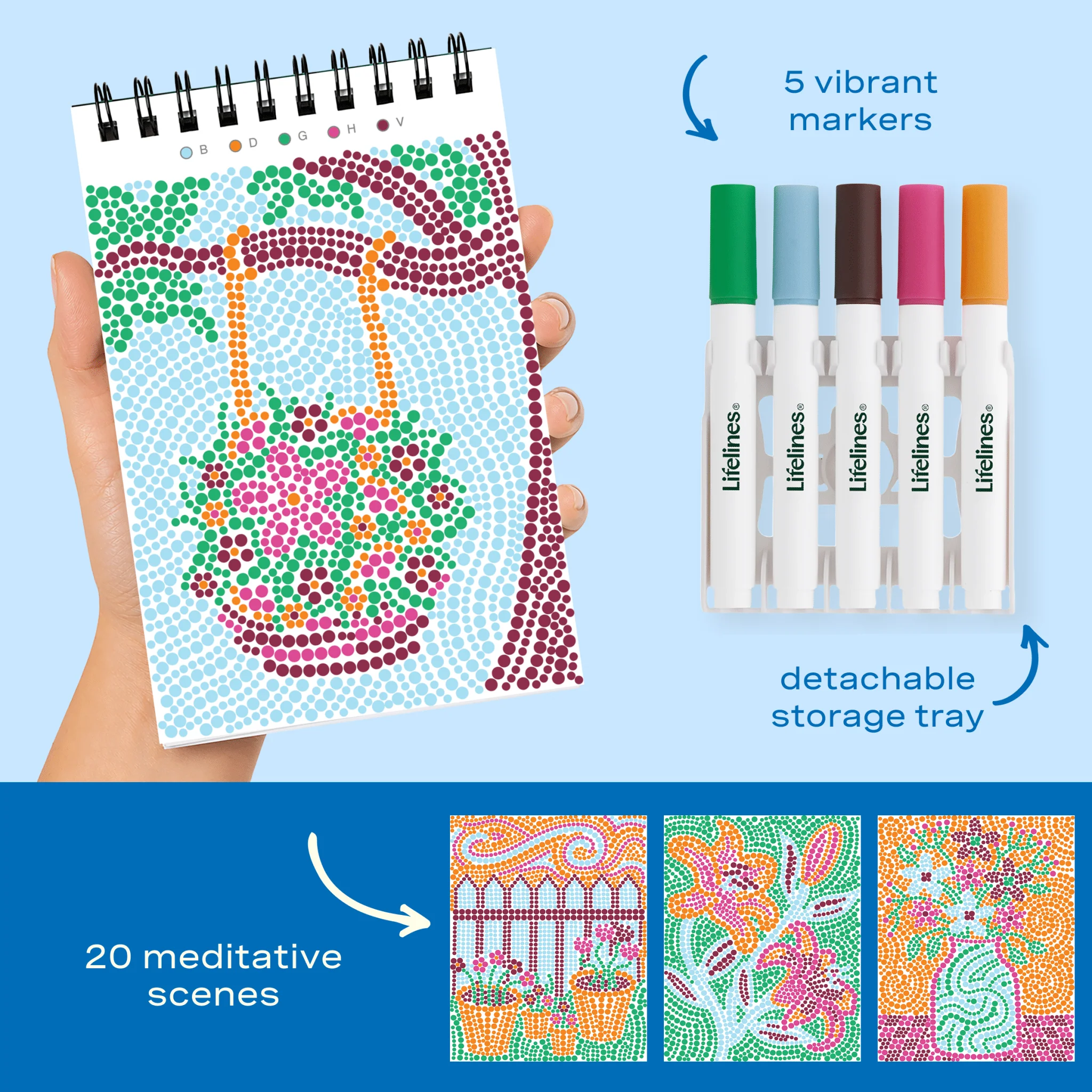 FlowArt® Mini - Dot-by-Letter Pretty Petals - Image 4