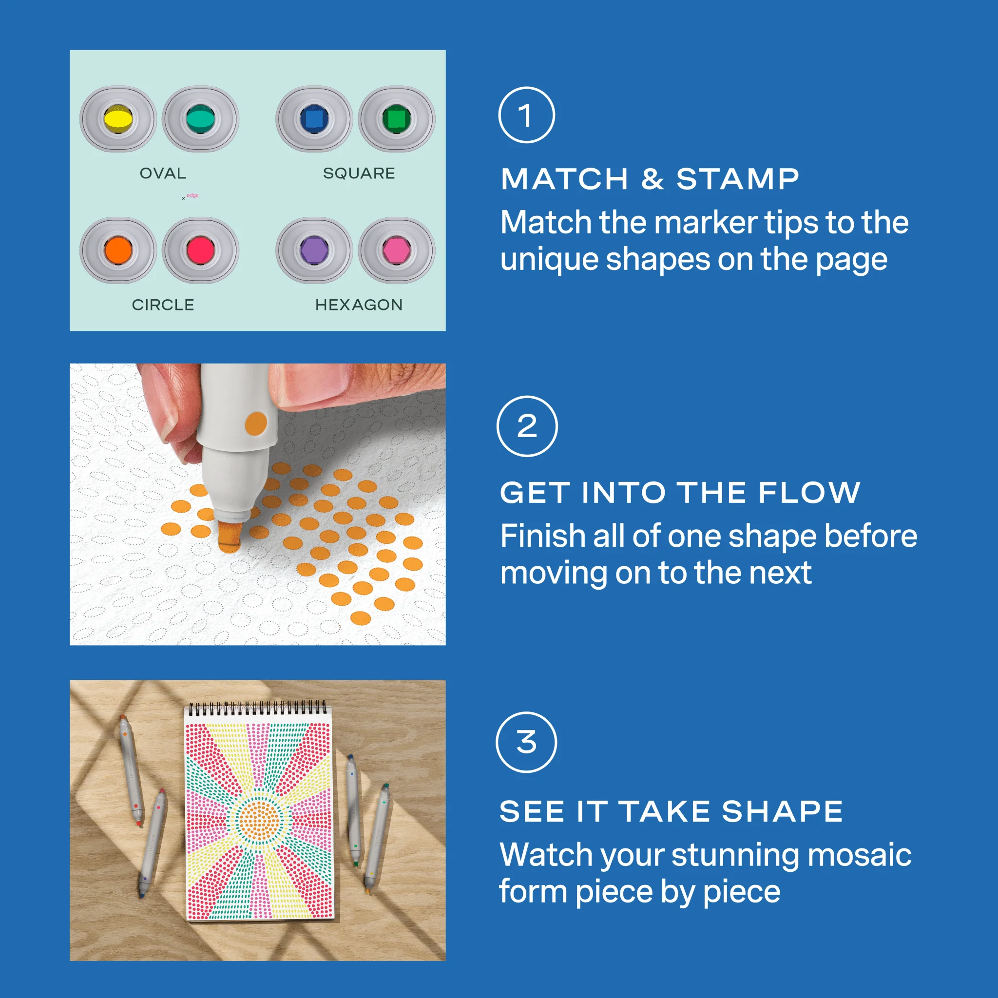 FlowArt® - Stamp-by-Shape, Mediterranean - Image 5