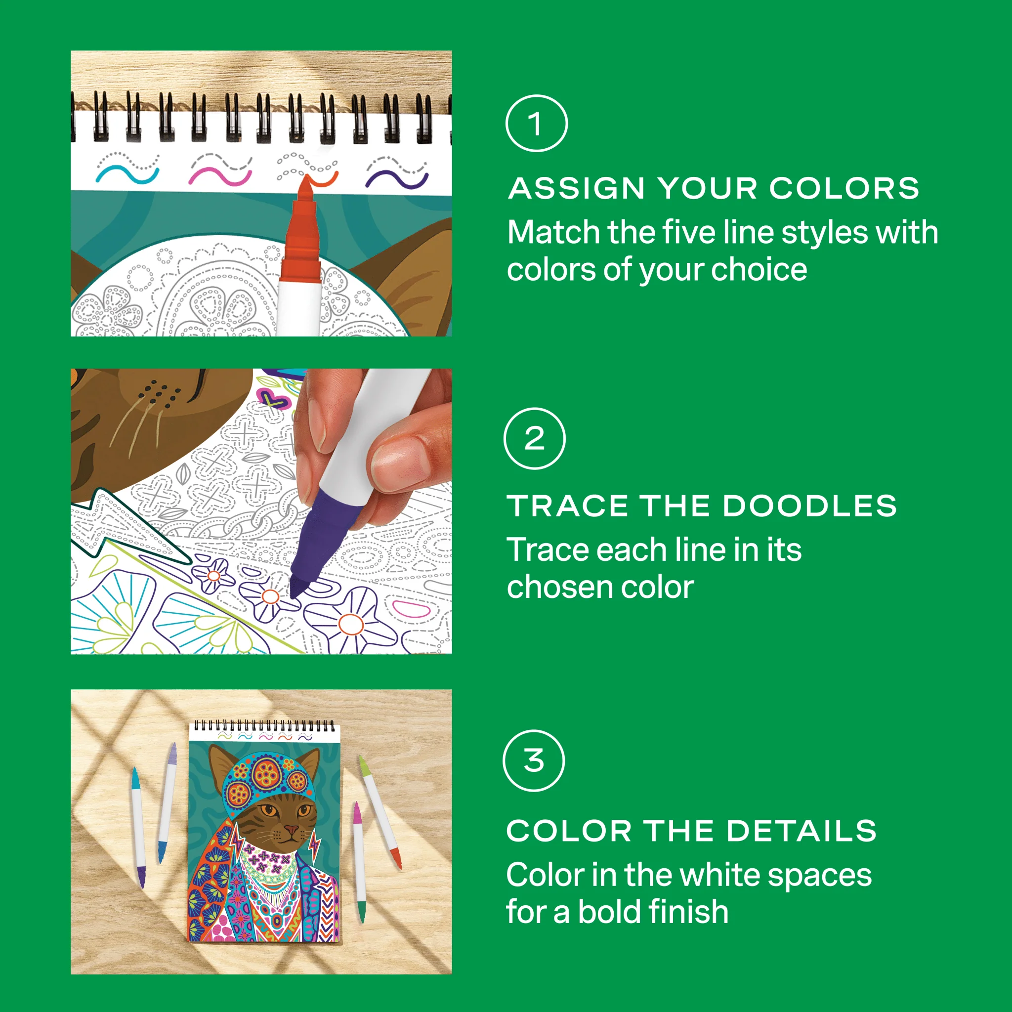 FlowArt® - Trace-To-Doodle, Wild Style - Image 5
