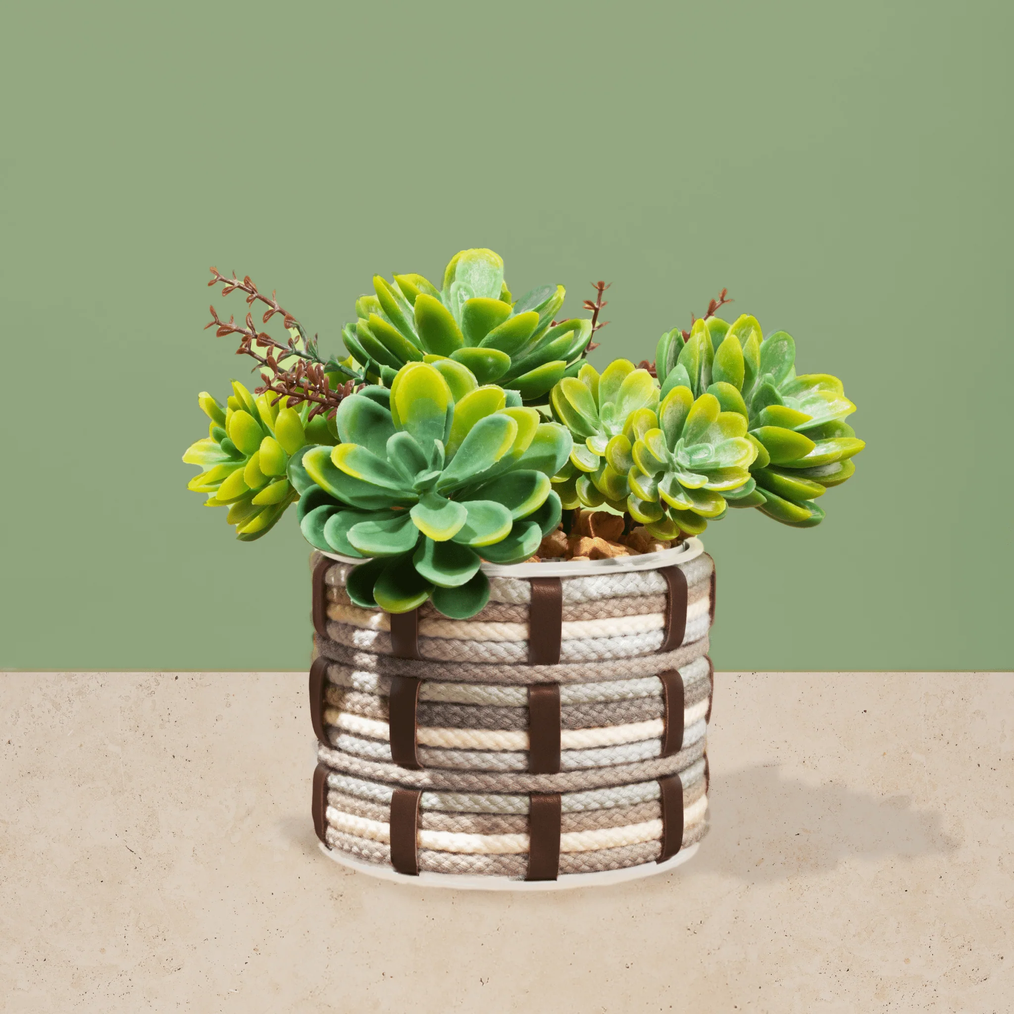 FlowCrafts: Cord-Wrapped Planters - Image 10
