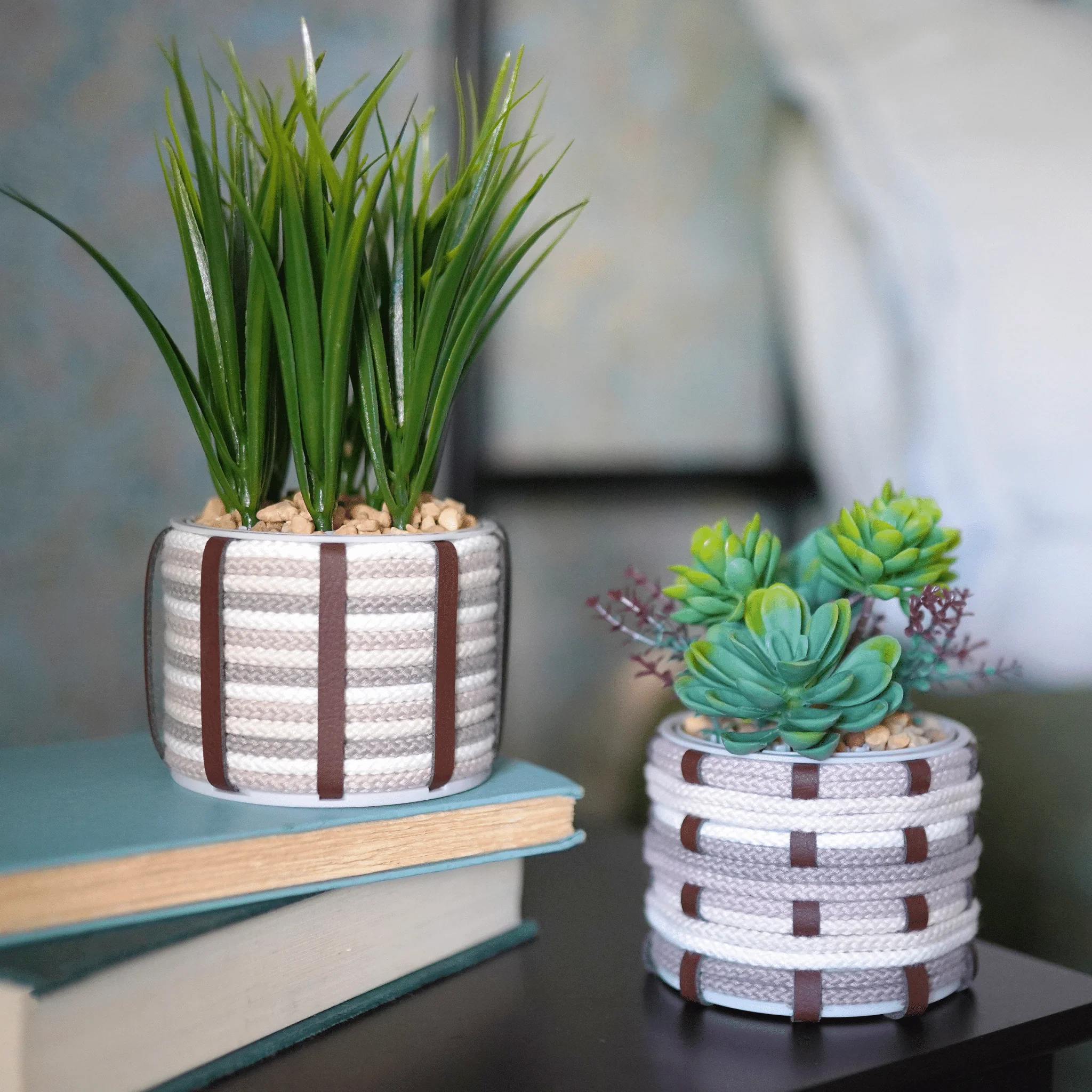 FlowCrafts: Cord-Wrapped Planters - Image 4