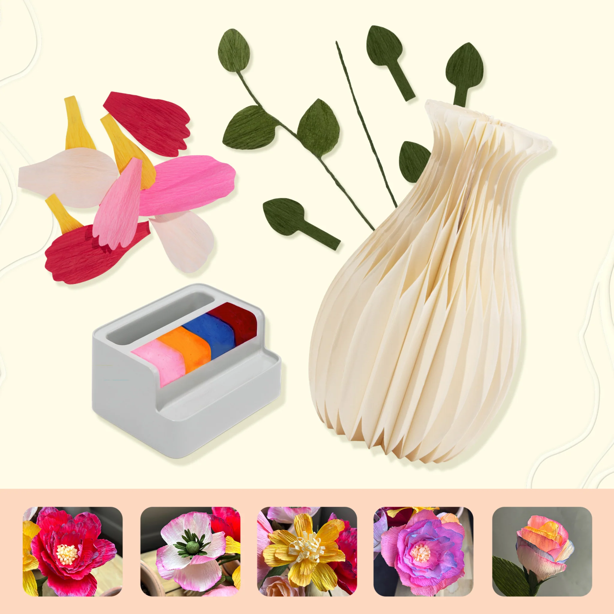 FlowCrafts: Paper Flower Bouquet - Image 3