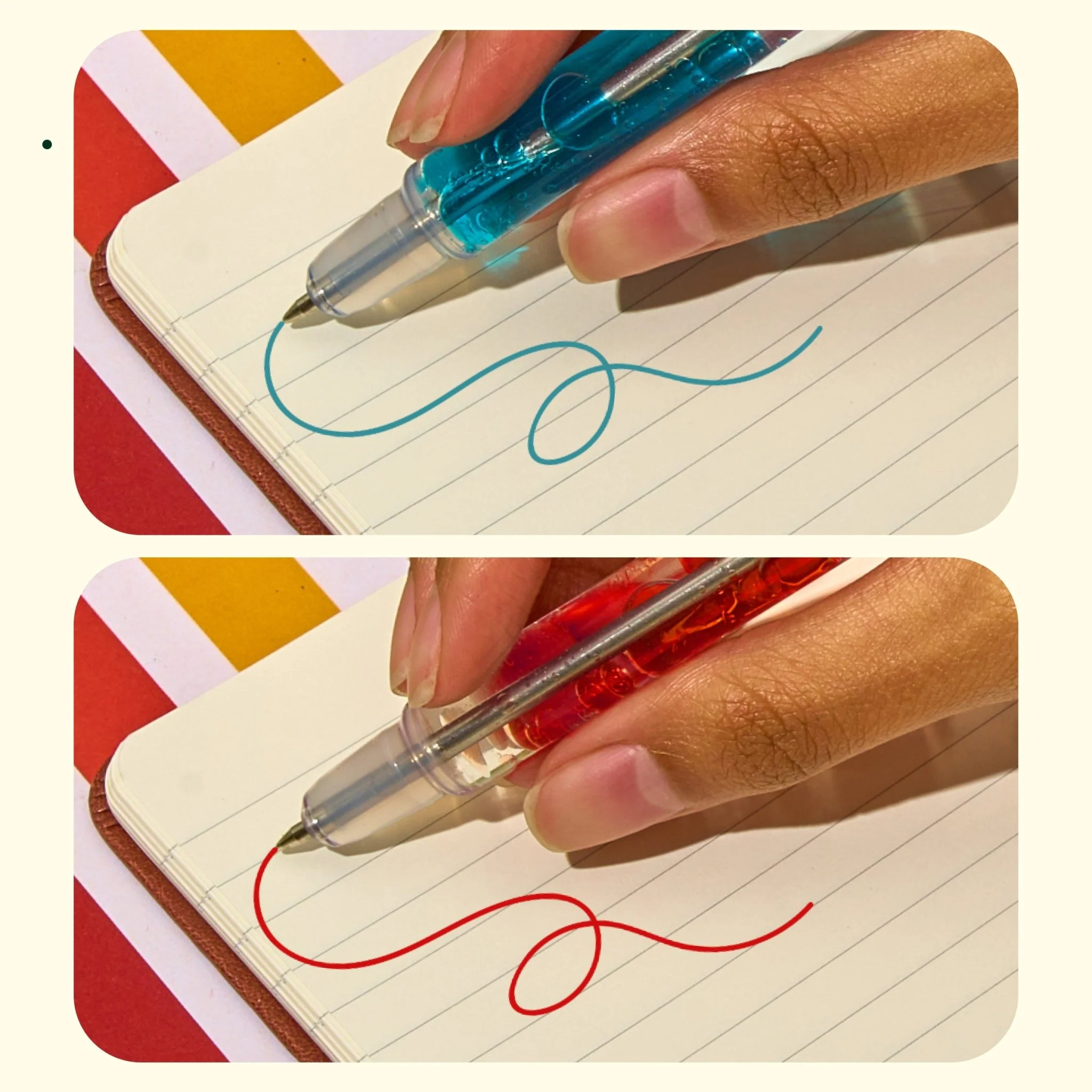 Scented Lava Pen 2 Pack - Blue/Red - Image 3