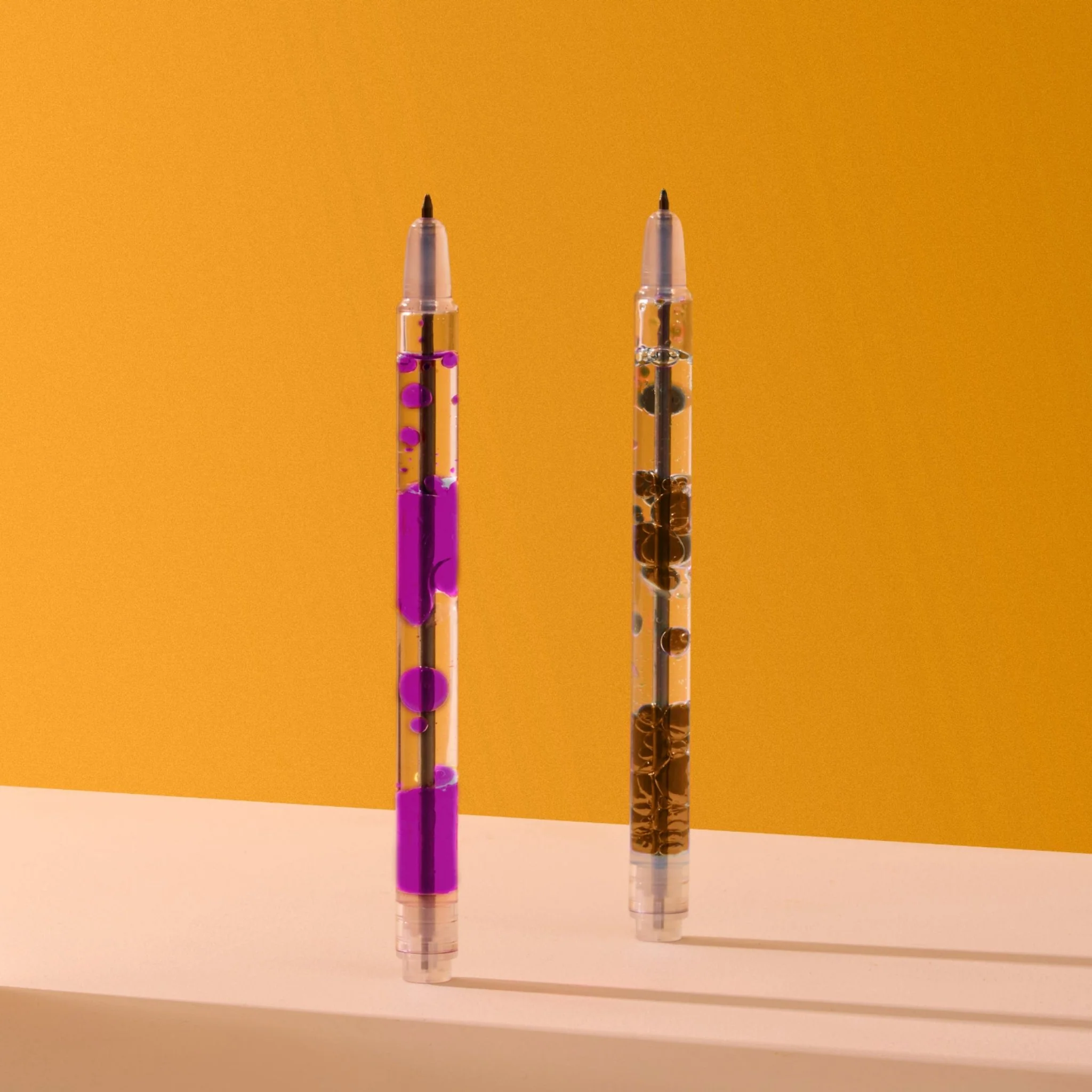 Scented Lava Pen 2 Pack - Brown/Violet - Image 5