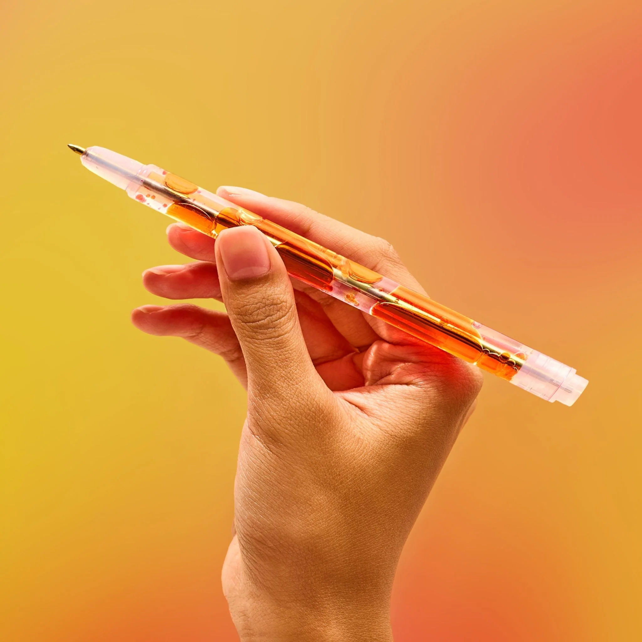 Scented Lava Pen 2 Pack - Purple/Orange - Image 4