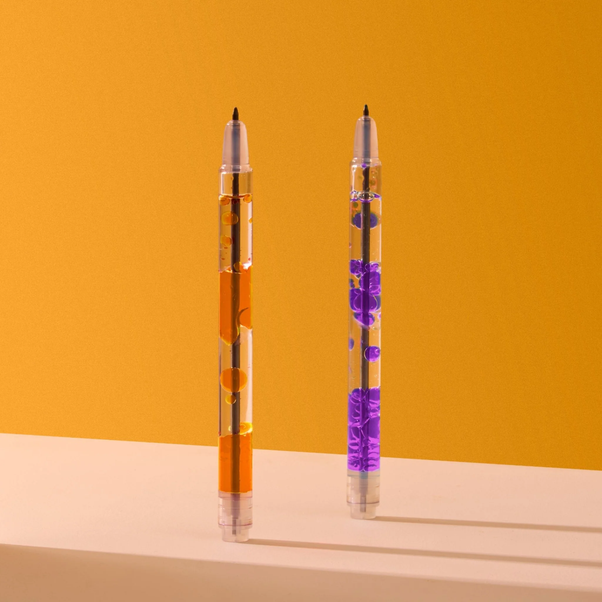 Scented Lava Pen 2 Pack - Purple/Orange - Image 5