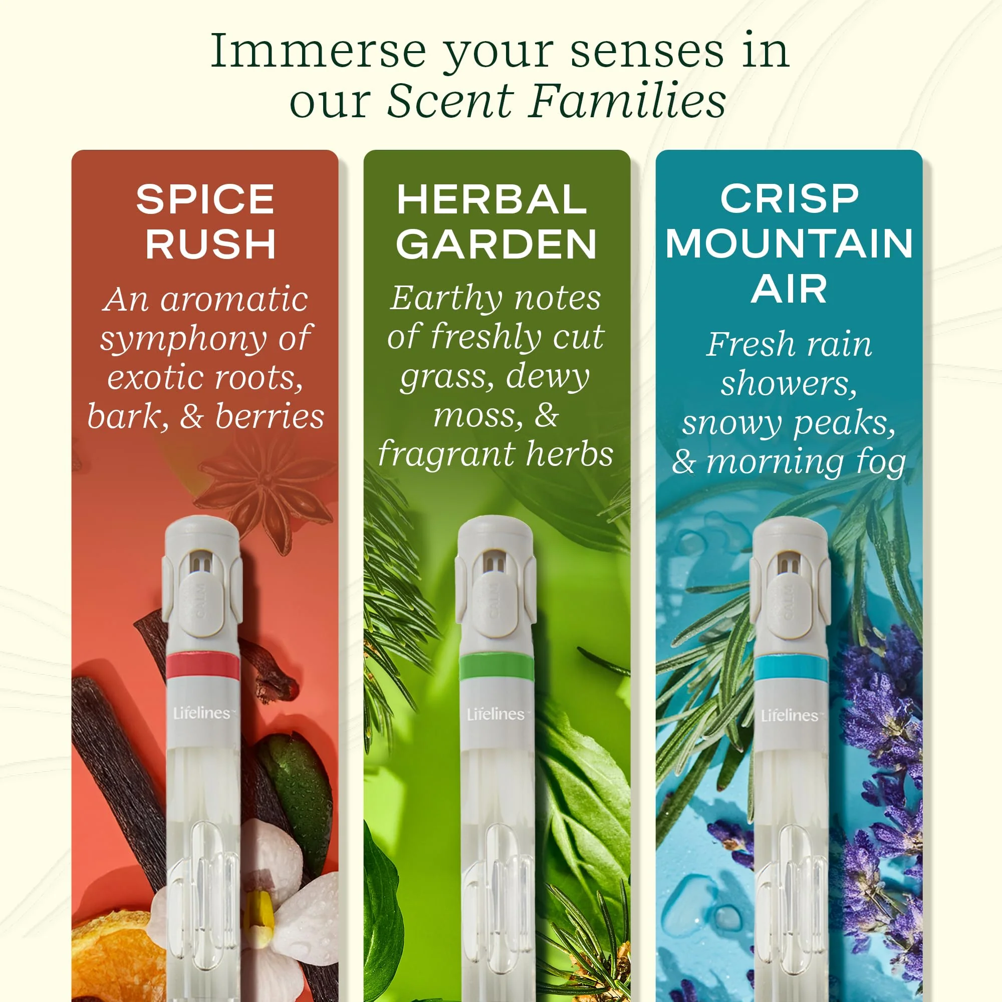 Lifelines 3 Pack Pen Diffuser - Aromatic Embrace - Image 4