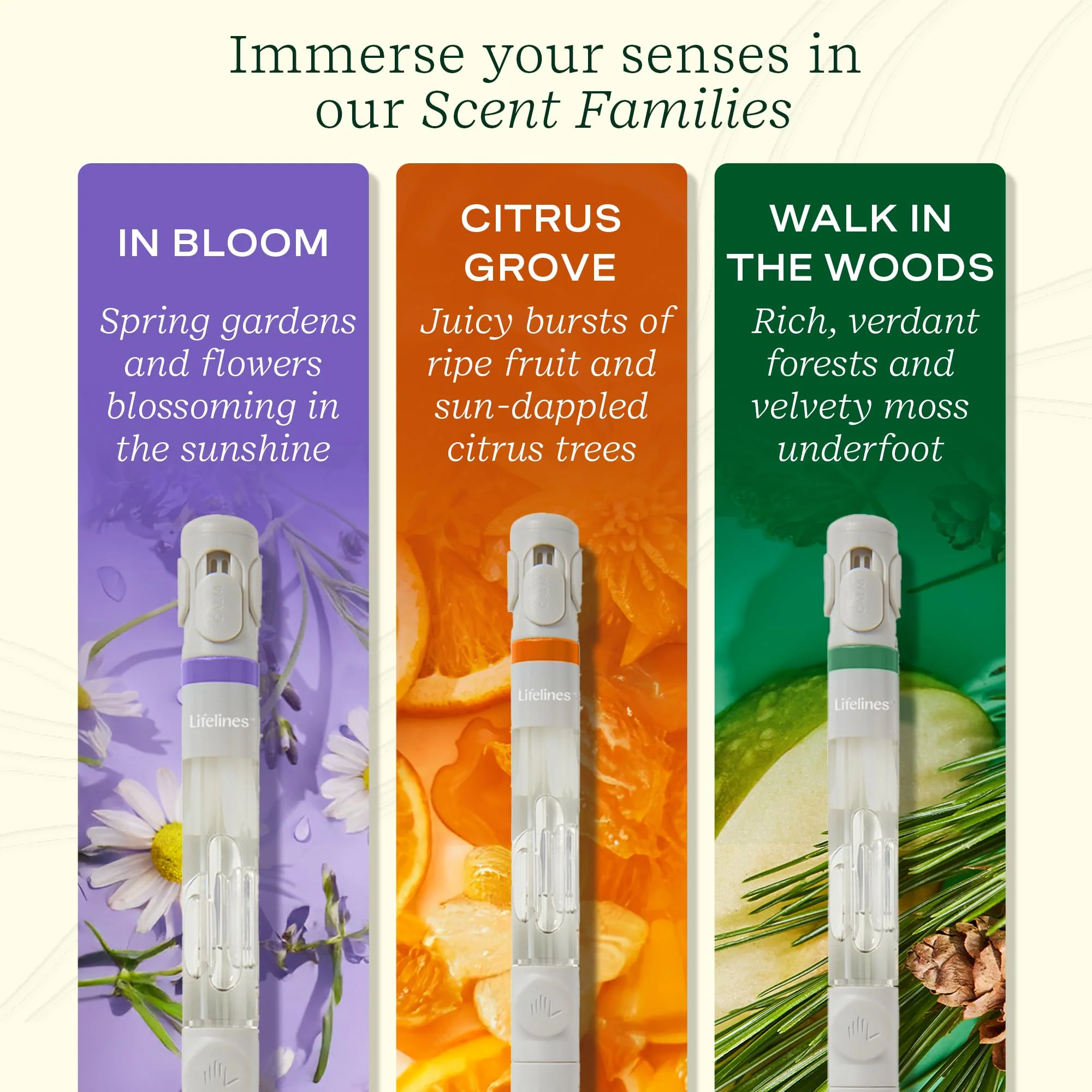 Lifelines 3 Pack Pen Diffuser - Nature's Escape - Image 3