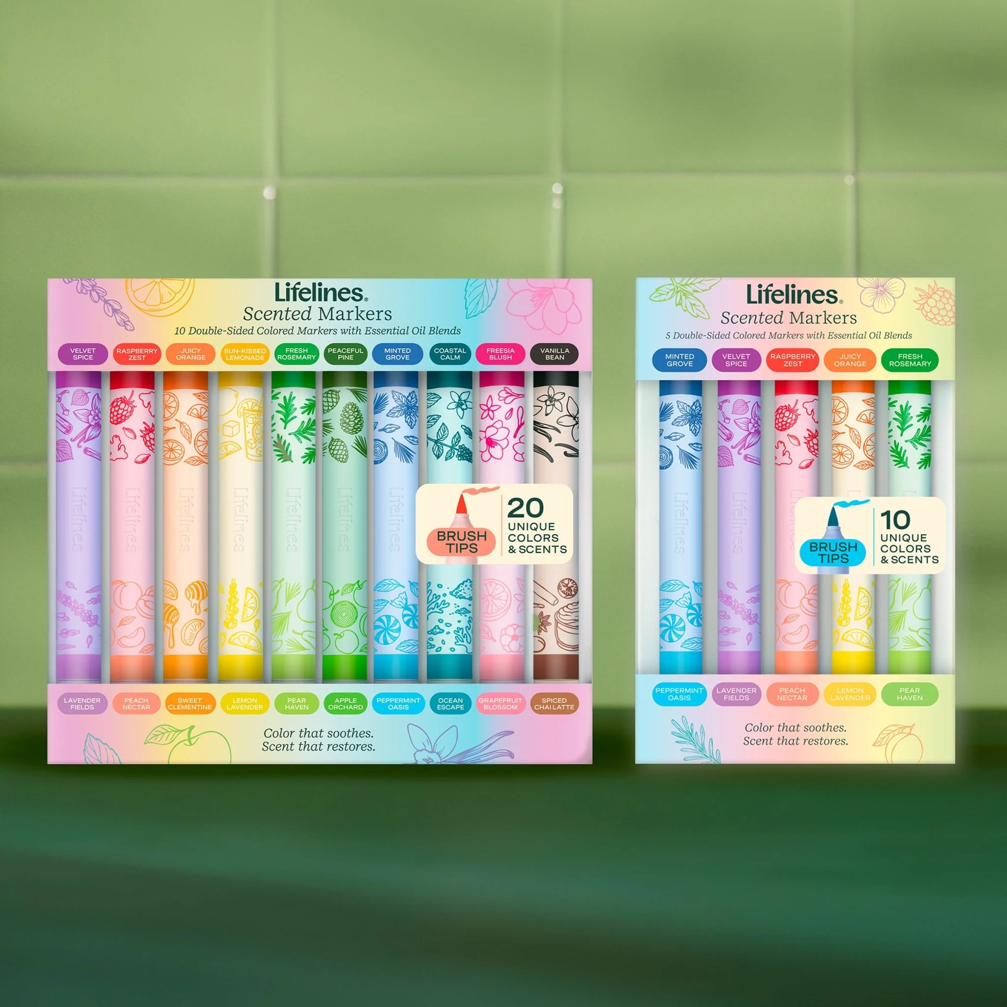 Scented Markers - 10 Colors - Image 5
