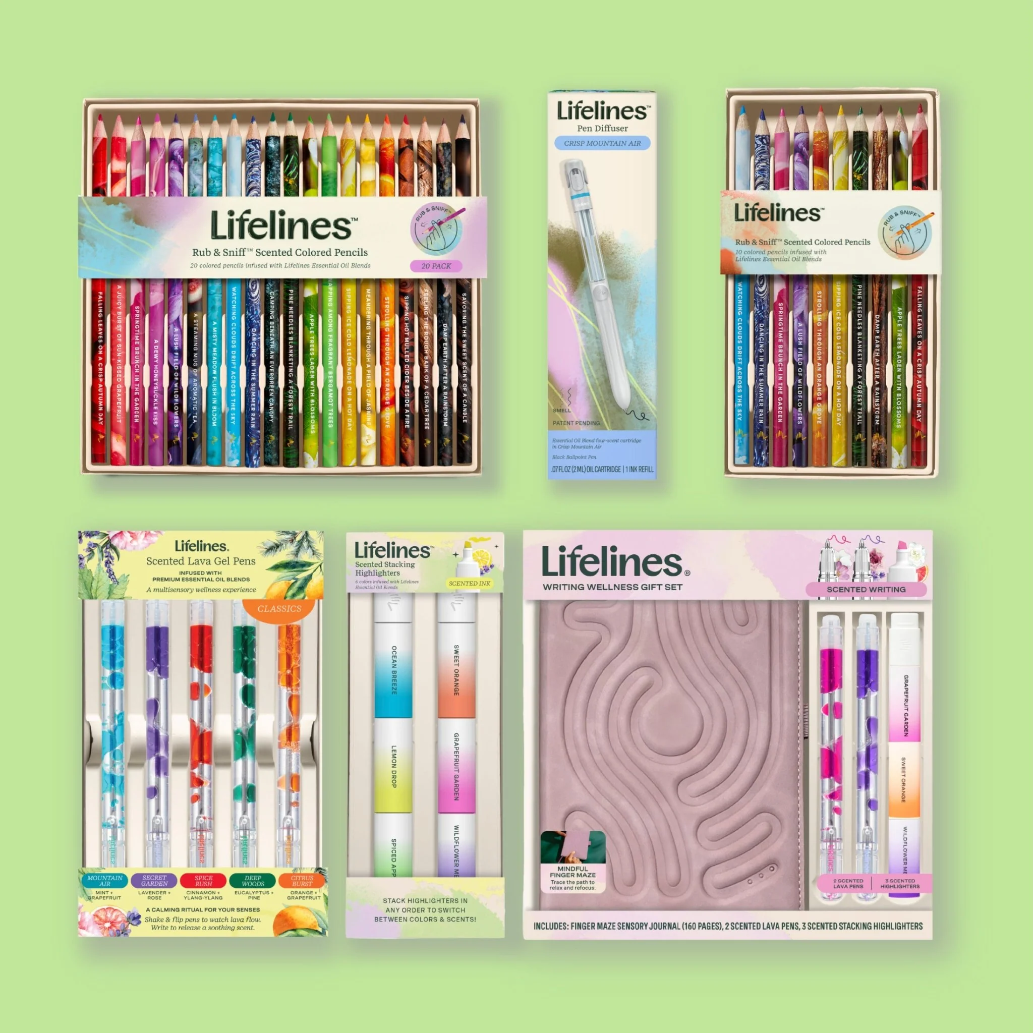 Writing Wellness Journal Set - Blue - Image 9
