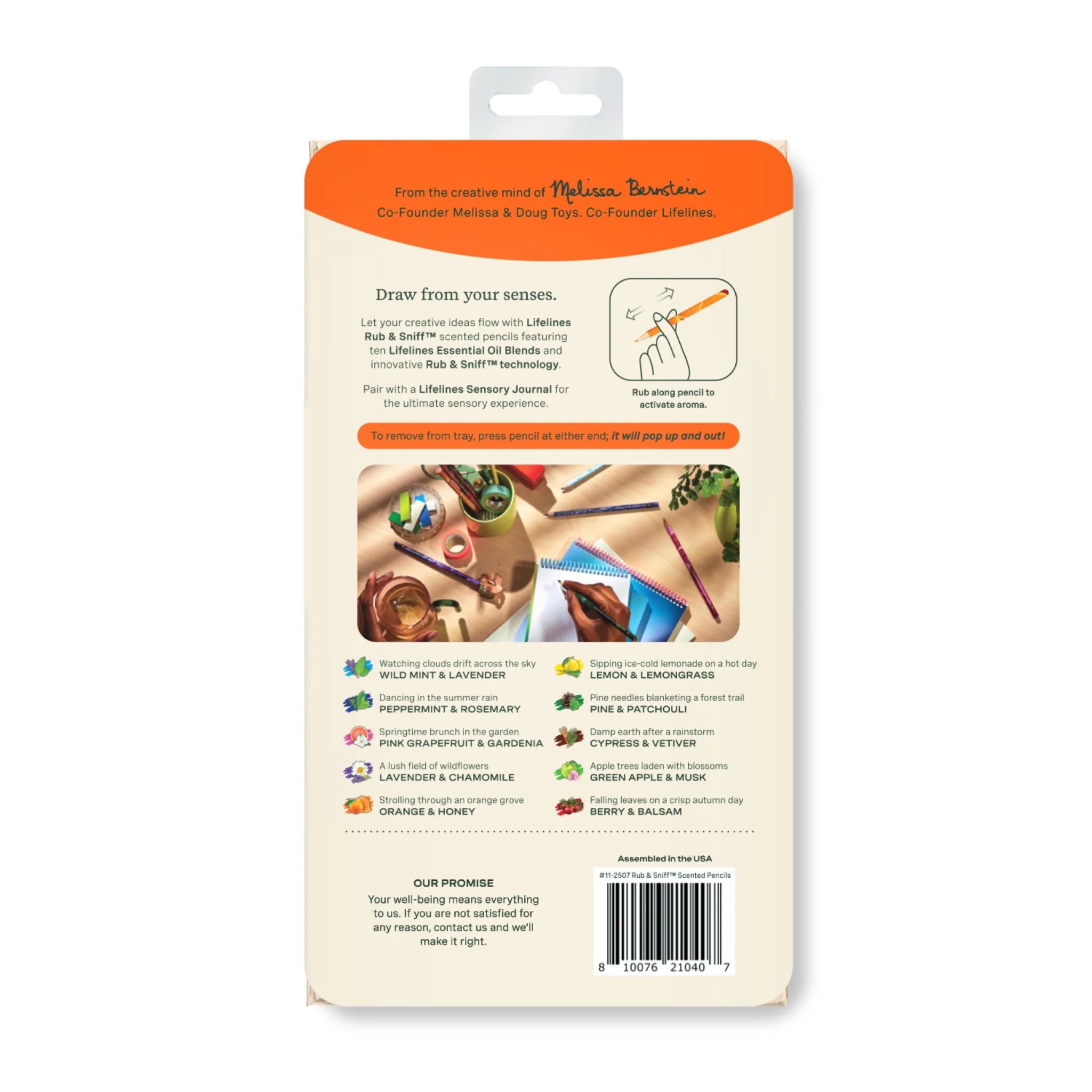 Rub & Sniff™ Scented Colored Pencils - Classic - Image 8