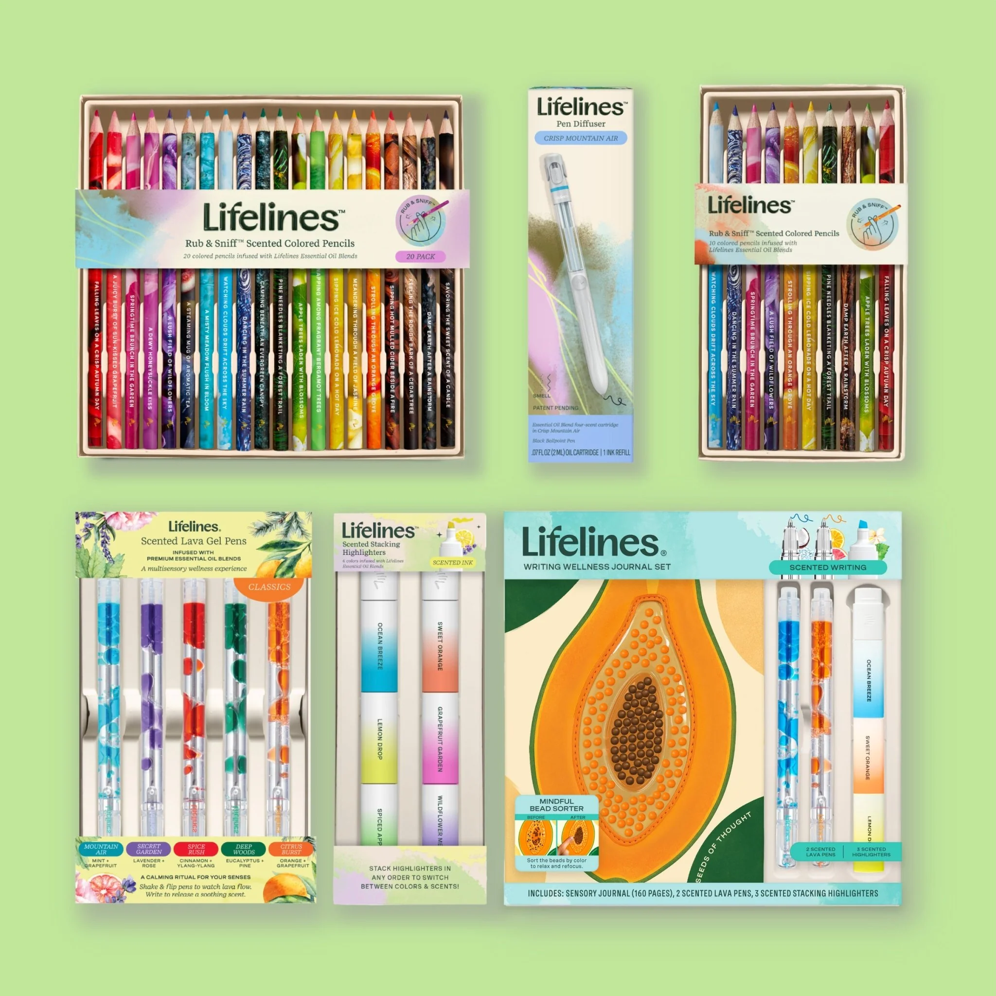 Writing Wellness Journal Set - Papaya - Image 9